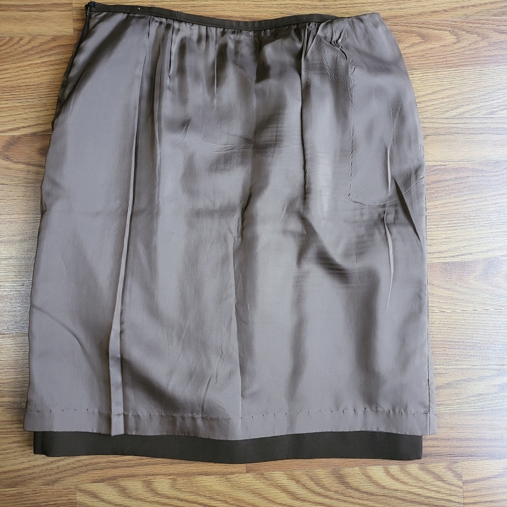 SOLD Authentic Vintage 1980s Valentino Miss V  Wool Skirt . - Picture 6 of 12
